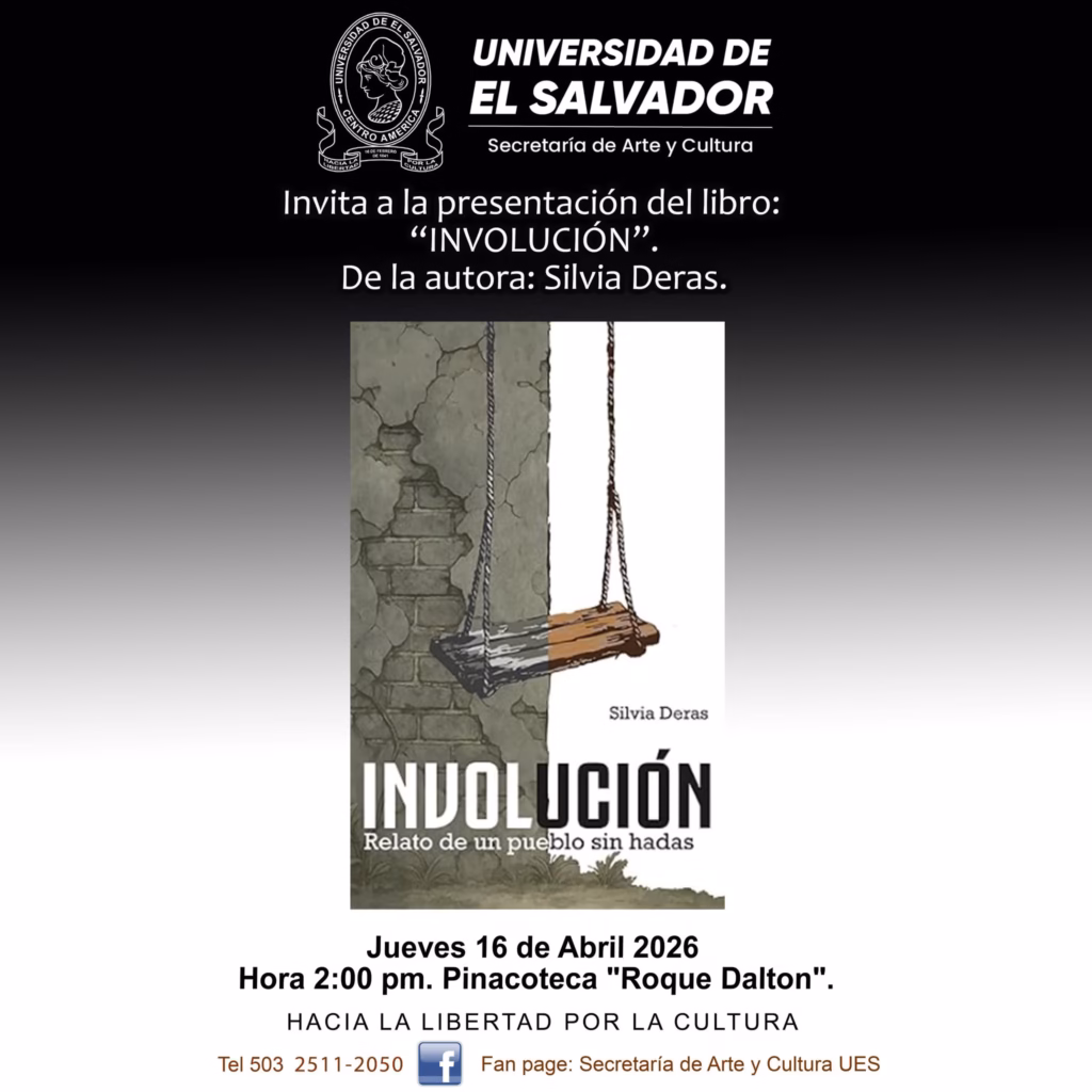 Presentación del libro: "INVOLUCIÓN". De la autora: Silvia Deras.
